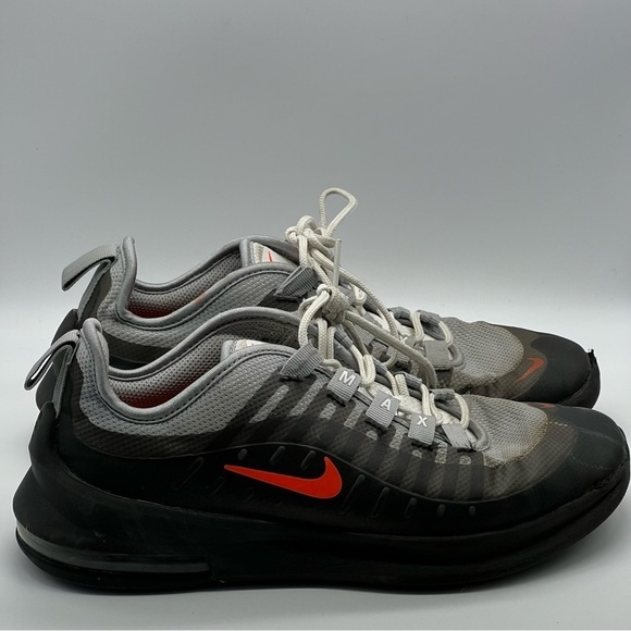 Nike Air Max Axis Wolf Grey Crimson Sneakers - Picture 4 of 11